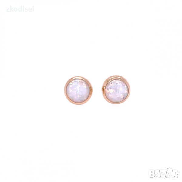 Златни обеци 0,73гр. 14кр. проба:585 модел:34491-2, снимка 1