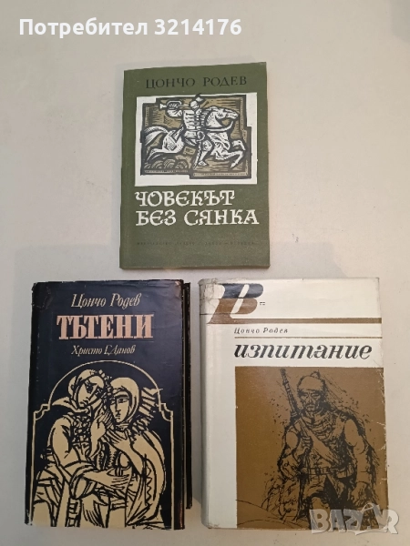 Изпитание - Цончо Родев, снимка 1