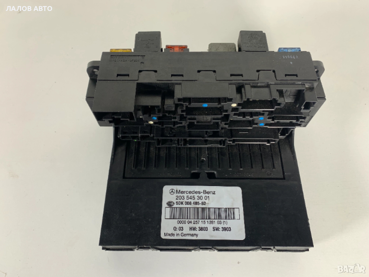 Бушонно табло преден SAM модул Мерцедес Mercedes w203 C-class 2035453001, снимка 1