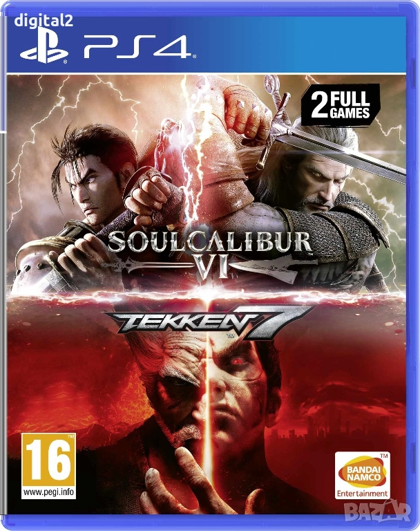 Tekken 7 + SoulCalibur VI / /PS4 / Игра / Нова Запечатана, снимка 1