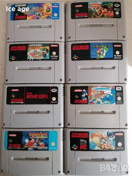 Nintendo Snes super nintendo игри дискети , снимка 1