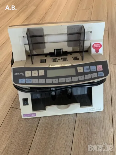 Оригинална банкнотоброячна машина за Евро и Лева - Magner 75, снимка 1