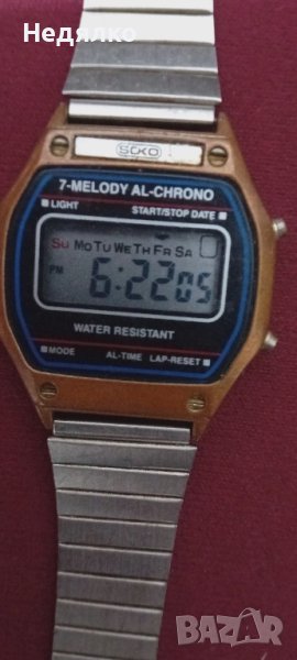 Винтидж електронен ръчен часовник Soko, снимка 1