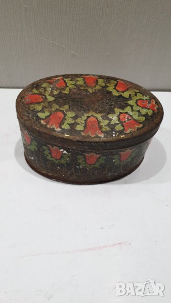 Стара ламаринена кутия, снимка 1