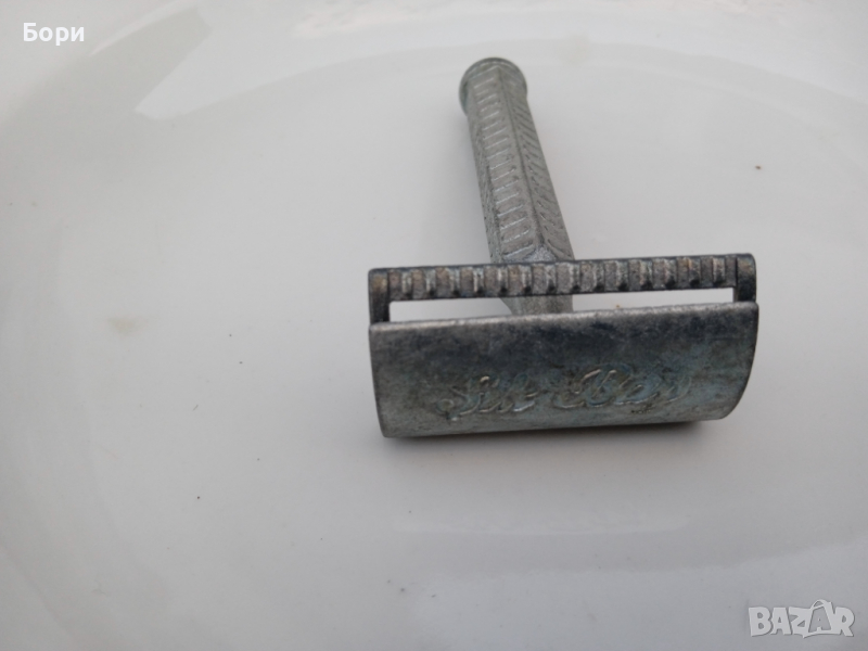 Стара метална самобръсначка, снимка 1