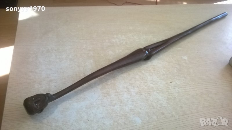 АНТИКА-БАСТУН-ТИКОВО ДЪРВО-94Х5СМ-ВНОС ХОЛАНДИЯ, снимка 1