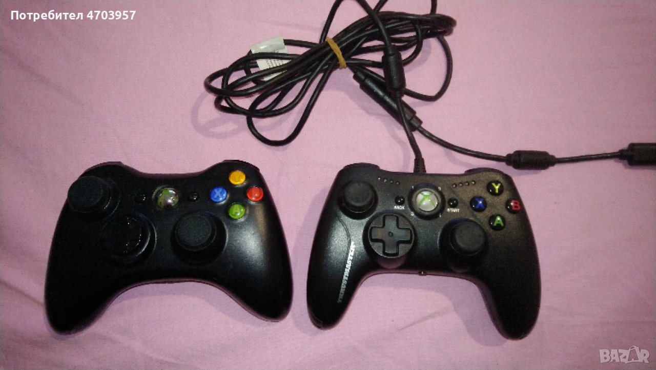 Оригинални Безжични Джойстици за Xbox 360 Microsoft, снимка 1
