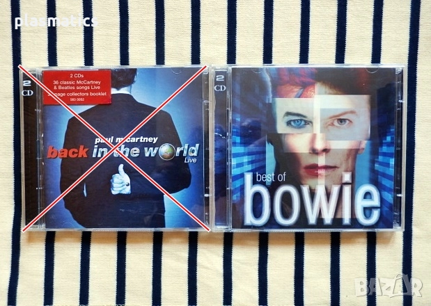 CDs – Paul Mc Cartney & David Bowie, снимка 1