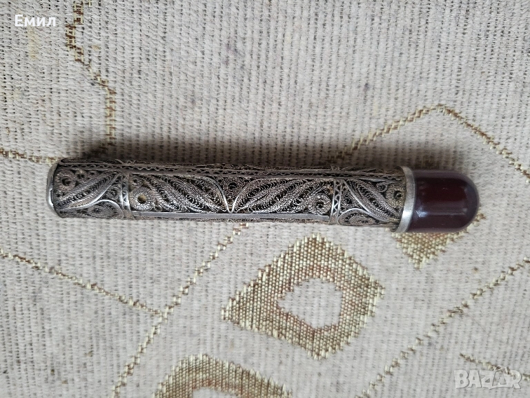 Автентично сребърно цигаре Османска империя , снимка 1