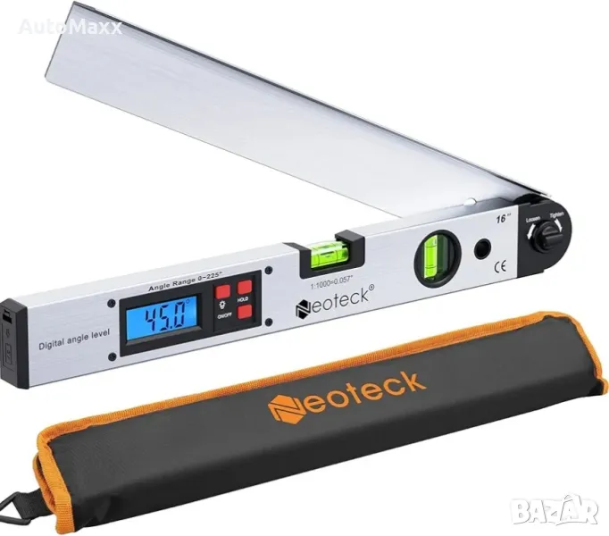 Neoteck Алуминиев цифров ъглов
нивелир, снимка 1