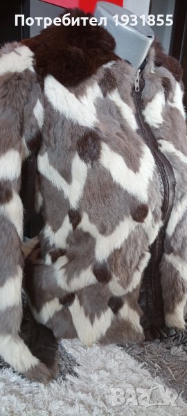 Яке от заешка кожа, снимка 1