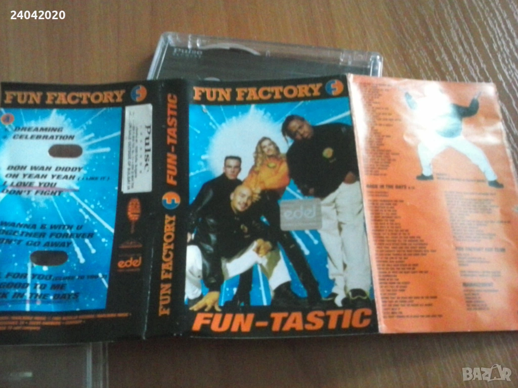 Fun Factory – Fun-Tastic оригинална касета, снимка 1