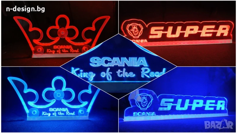 Светеща LED табела за камион, снимка 1