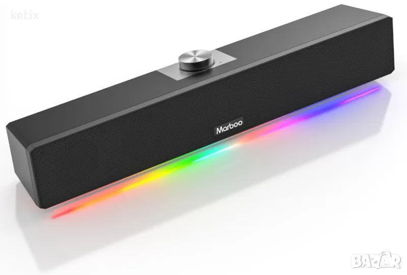 MARBOO Soundbar,Геймърски високоговорител,RGB,10W, снимка 1