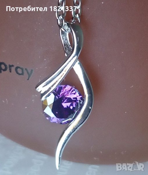 Колие с кристал , снимка 1