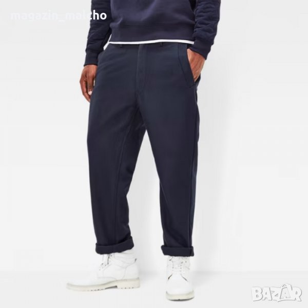 Мъжки Спортно-Елегантен Панталон - G-STAR RAW BRONSON LOOSE CROPPED PANTS; размери: W30/L32, снимка 1