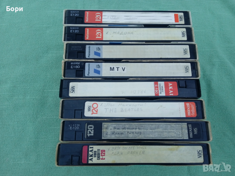 Музика видеокасети MTV,Madonna и др, снимка 1