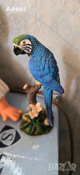 Винтидж фигурка на папагал, Германия., снимка 1