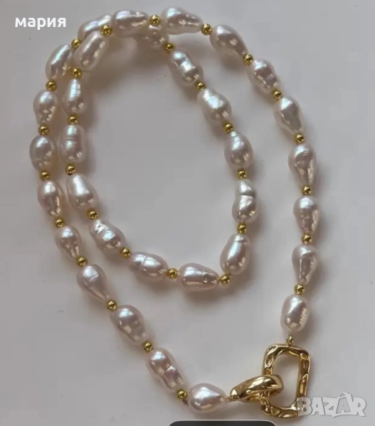 Ново колие Със сладководни перли, снимка 1