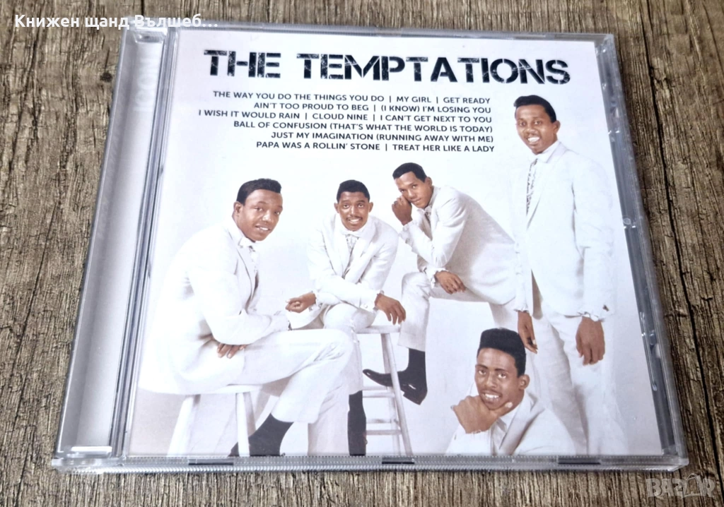 Компакт Дискове - Класика - Джаз: The Temptations - Icon, снимка 1