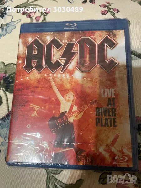 Чисто нов blue ray disc AC/DC live at river plate, снимка 1