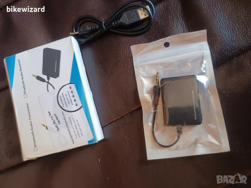 Bluetooth audio receiver /аудио приемник НОВ, снимка 1