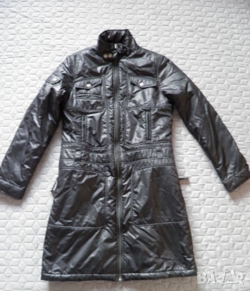 Miss Sixty оригинално дамско черно дълго яке М , снимка 1