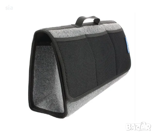 Органайзер за кола, 3 джоба с мрежа, 50*25см, снимка 1