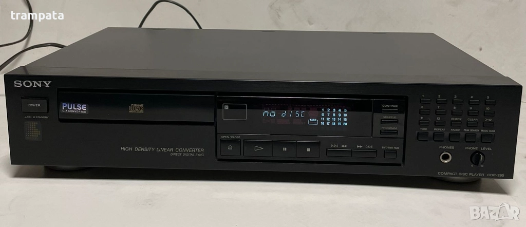 НАЙ ДОБРАТА ОФЕРТА CD Player Sony CDP-295, снимка 1