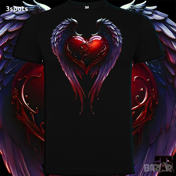 дамски тениски с щампа, снимка 1