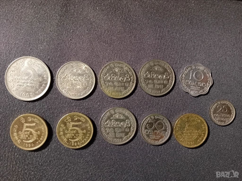 Монети от Шри Ланка, снимка 1