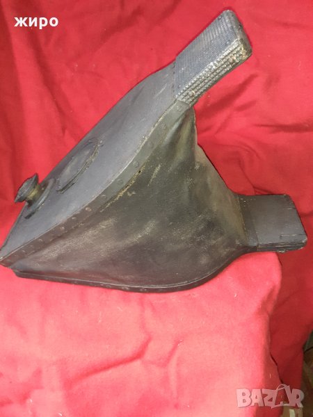  Помпа за риболовна лодка 1945-61 г. Мях от дърво и кожа., снимка 1