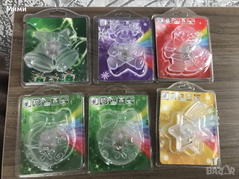 Коледни светещи силиконови с вакум, играчки + мини дядо коледа,щипки за свещи      коледа, снимка 1