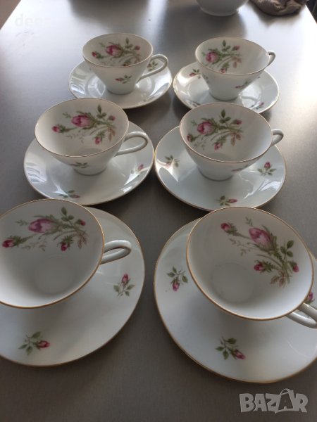 Фини качествени баварски порцеланови чаши за чай или кафе, снимка 1