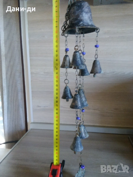 Чанове, месингов вятърен чан, стар, колекционерски , снимка 1