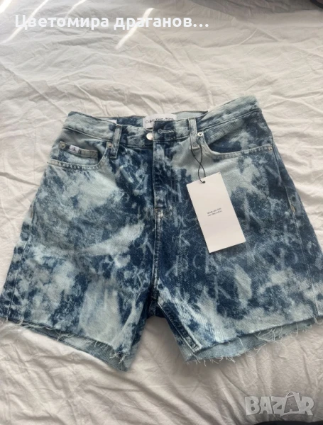 Къси панталонки Calvin Klein Jeans, снимка 1