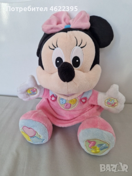 Говореща и пееща плюшена играчка Мини Маус, снимка 1