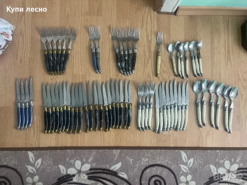 laguiole ножове лъжици и вилици, снимка 1