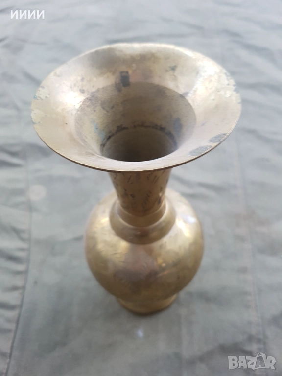 Месингова ваза, снимка 1