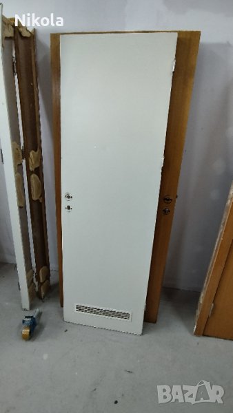 Врата за сервизно помещение 195,5/63,5/4см - крило, снимка 1