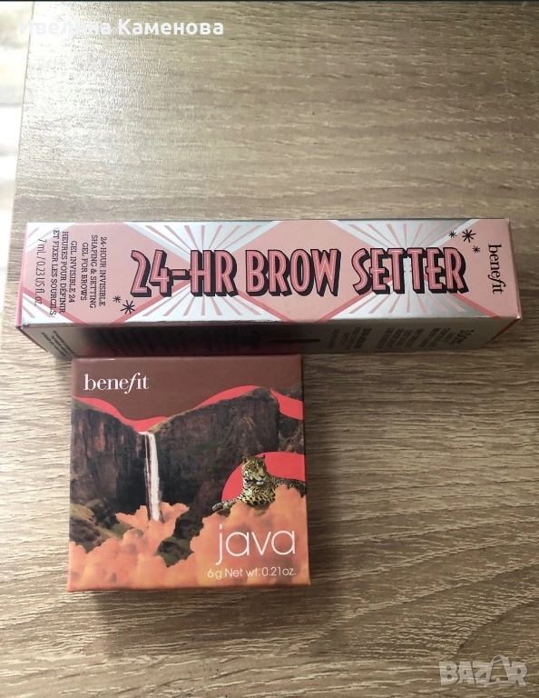 Benefit- руж и гел за вежди , снимка 1