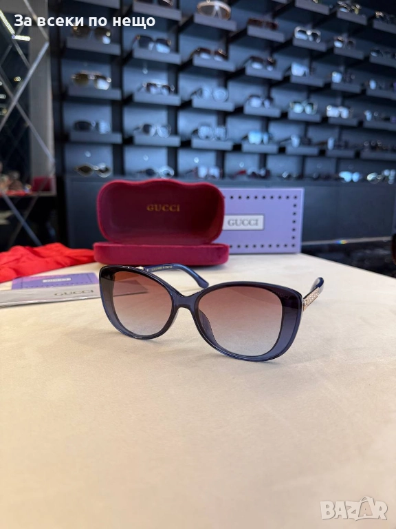 Gucci Слънчеви Очила С UV400 Защита Гучи - 2 Налични Цвята Код SK139, снимка 1