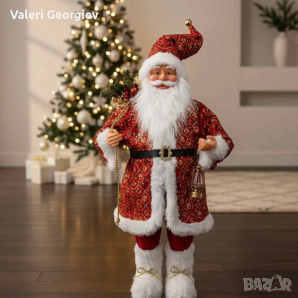 Дядо Коледа 90 см, снимка 1