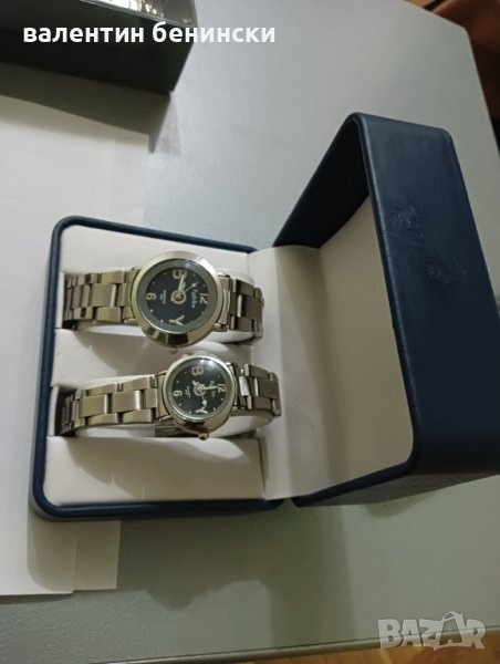 Комплект дамски часовници с кутия, снимка 1