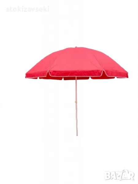 Функционален чадър за градина и плаж – Ø2.70 м, височина 2.50 м, снимка 1