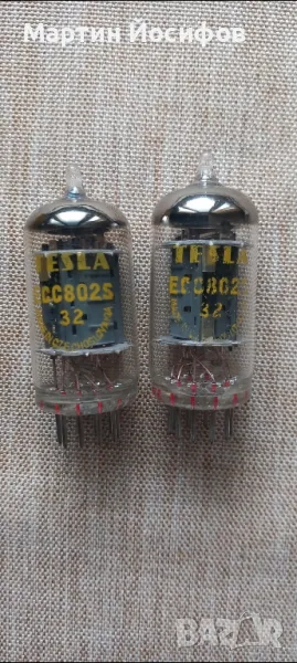 радиолампи ecc802s, снимка 1
