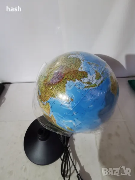 Географски глобус, Светещ, 30 см, снимка 1