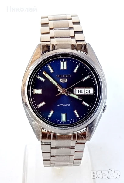 Seiko 5 Сейко 5 - самонавиващ се часовник, снимка 1