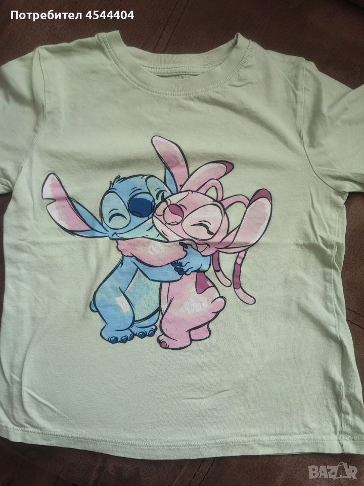 5 памучни блузки с мотиви , снимка 1