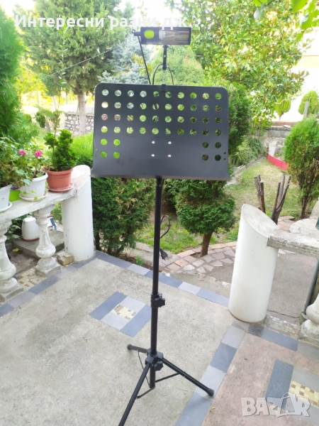 Стойка за ноти с осветление -Led , снимка 1